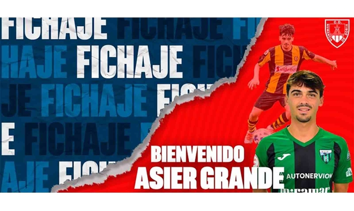 Asier Grande se incorpora al CD Numancia
