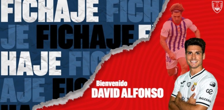 David Alfonso, nuevo lateral del CD Numancia