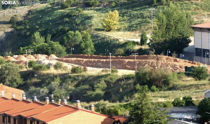 Fracturas en el subsuelo ralentizan el túnel de la depuradora de Soria