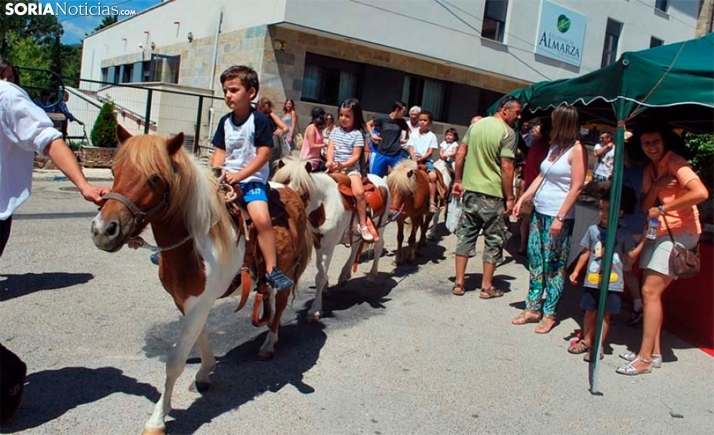El domingo, el Mercado tradicional en Almarza
