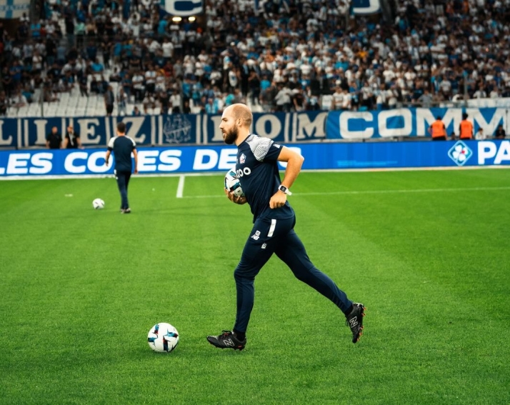 Mario Sandúa, el soriano que se ha medido a Messi o Mbappé y que ha convertido a Covaleda en seguidora del Lille