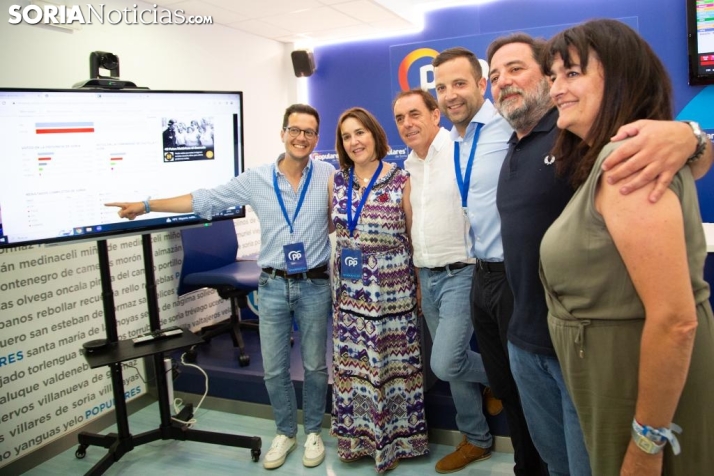 Serrano: El PP vuelve a ser la fuerza hegemónica en Soria de las grandes ocasiones