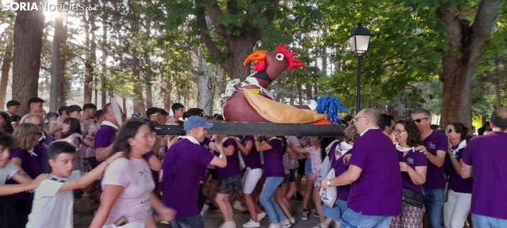 Fotos: Ágreda no quema al Gallo Roque en su fin de fiestas