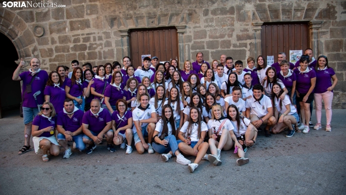 Fotos: Los quintos del 2005 dan el pistoletazo de salida a las Fiestas de la Juventud en Ágreda