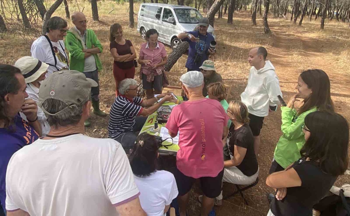 Medio centenar de participantes en el fin de semana ornitológico de Fuentecantos
