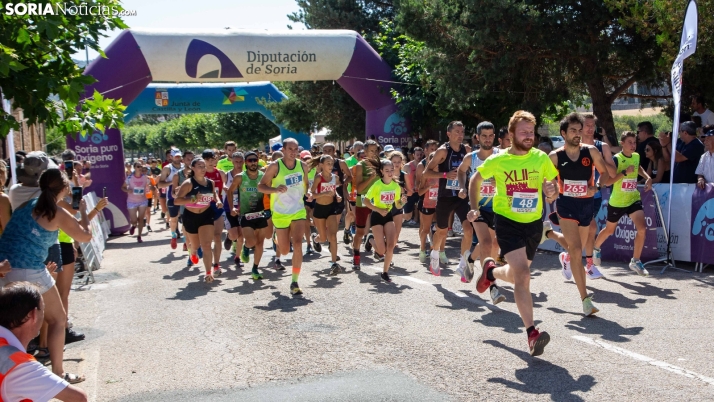 Fotos: Abejar se convierte en el epicentro del atletismo provincial con su Cross Popular