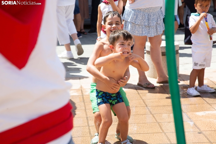 Nubes altas para otro caluroso viernes en Soria