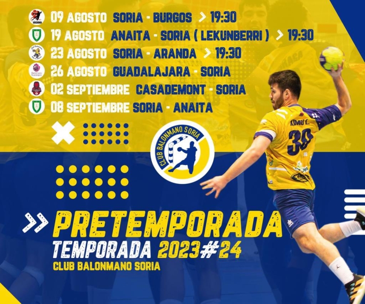 El BM Soria anuncia su pretemporada más exigente de los últimos años en Primera Nacional