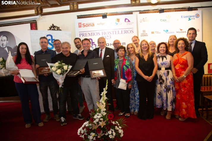 ASOHTUR entrega sus premios a los hosteleros sorianos