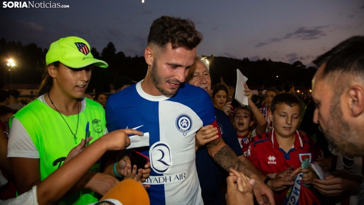 Fotos: El Burgo vibra con el Numancia vs Atlético de Madrid