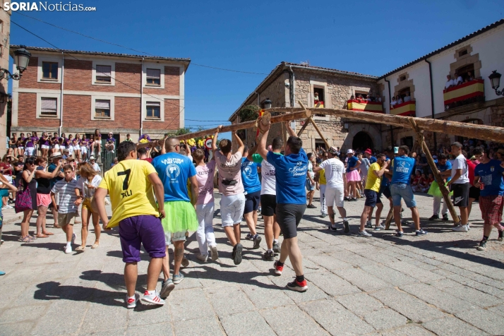 GALERÍA: Vinuesa inicia sus fiestas con la Pingada del Mayo