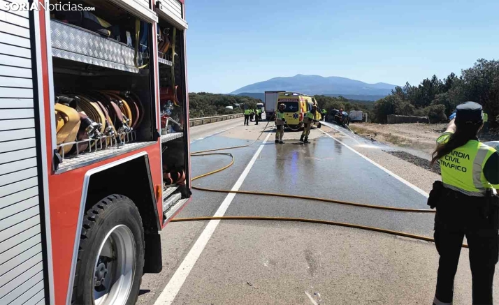 El siniestro múltiple del Madero, a la espera del levantamiento del atestado
