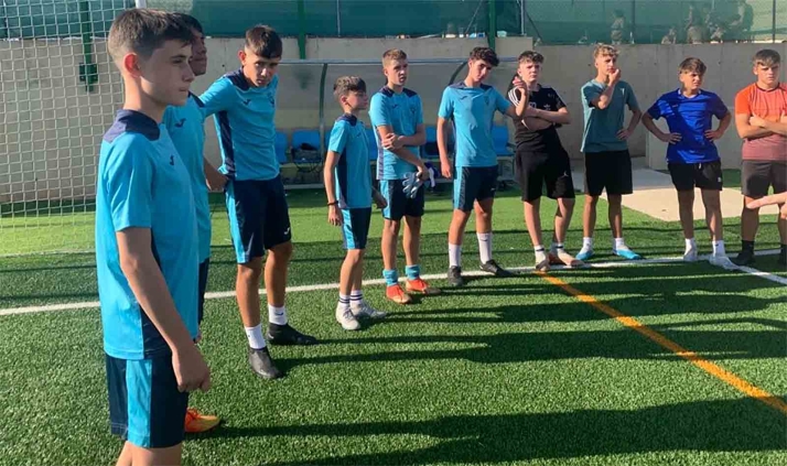 Los cadetes del CD Golmayo-Camaretas concluyen su primera semana de pretemporada