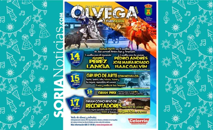 Ya se conocen los espectáculos taurinos para las fiestas del Cristo en Ólvega