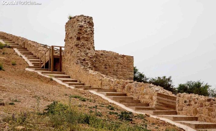 Autorizada la restauración del tramo de la muralla de Soria entre el mirador hasta la ermita del Mirón