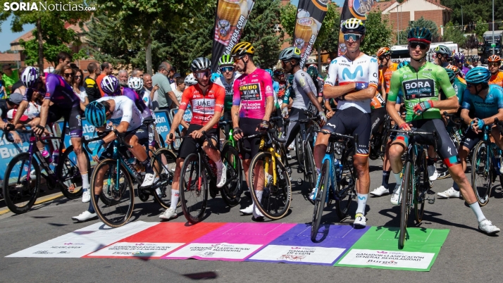 En imágenes: Golmayo vibra con la salida de la Vuelta a Burgos