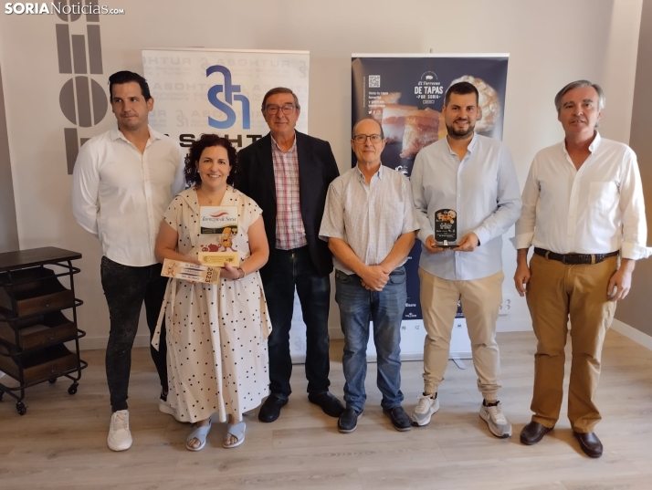 Provincia y capital recogen los premios a las mejores tapas con Torrezno de Soria