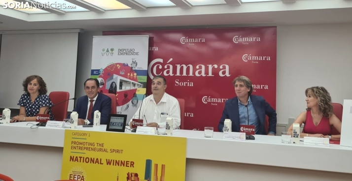 La iniciativa soriana ‘Impulso Emprende’ representará a España en los premios europeos de promoción empresarial