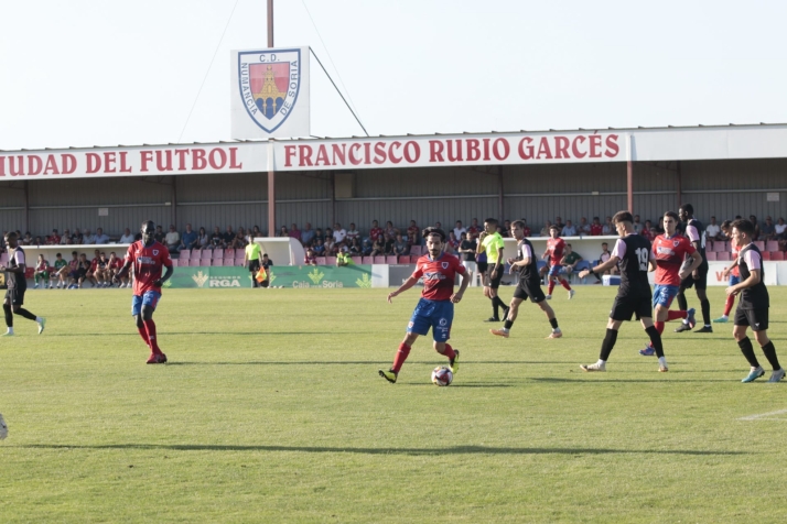 Numancia 1-0 Palencia: Moustapha da el primer triunfo oficial del curso