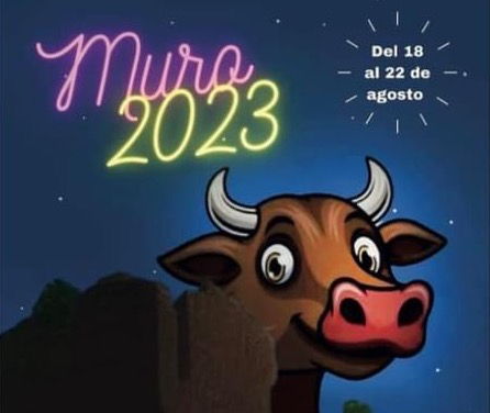 Programa de las fiestas en honor a la Virgen del Rosario de Muro