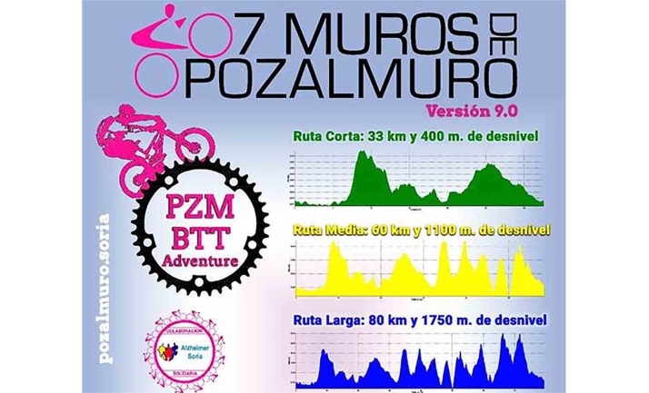 El sábado, la BTT 7 Muros de Pozalmuro