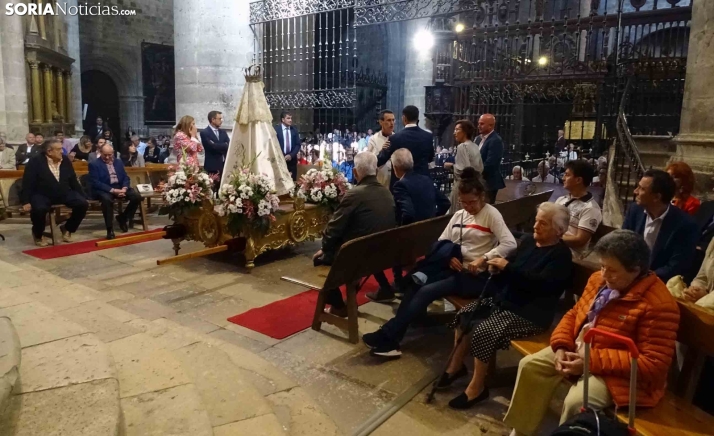 Berlanga celebra el final de las obras del tejado de su Colegiata