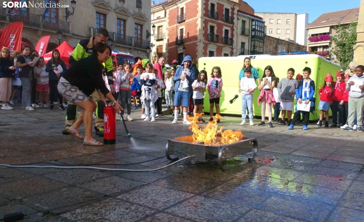 FOTOS | Los escolares protagonizan la Semana de la Prevención en Soria