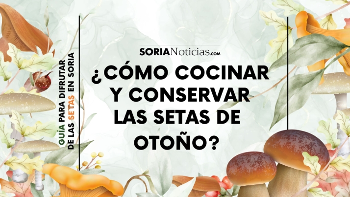 Soria, del monte al plato: Cocinar y conservar las setas de otoño