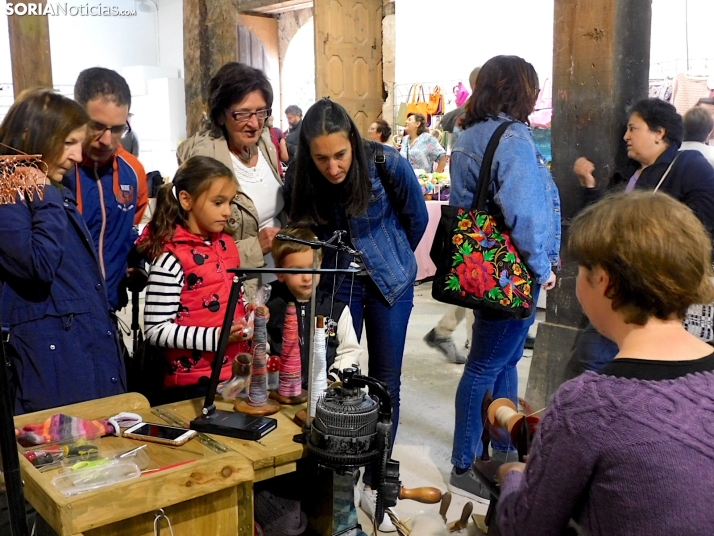 Galería: La I Feria de Lanas de Soria tiende un puente entre generaciones