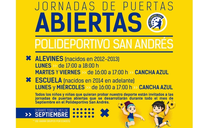 La cantera del BM Soria comienza su andadura para esta temporada