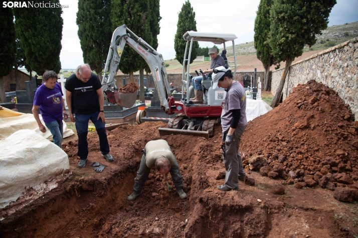 La ASRD exhumará la segunda fosa común más grande de la provincia de Soria