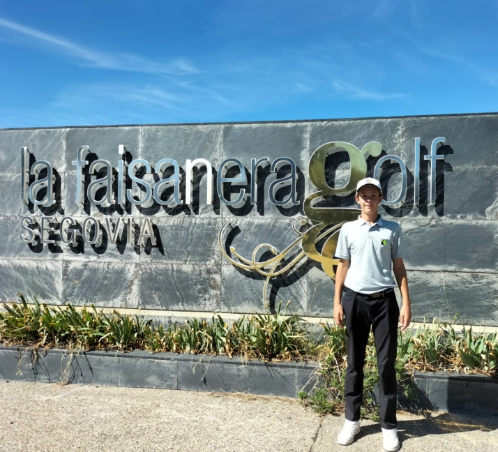 Miguel López consigue el puesto 31 en la Copa Alianza Centro Madrid-Castilla y León sub 18 de golf