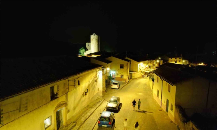 La Diputación aporta el mejor proyecto de alumbrado a los premios la Fundación Starlight