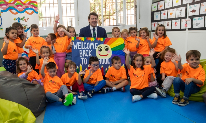 Mañueco inicia el curso escolar en Soria: La educación de Castilla y León no baja el listón