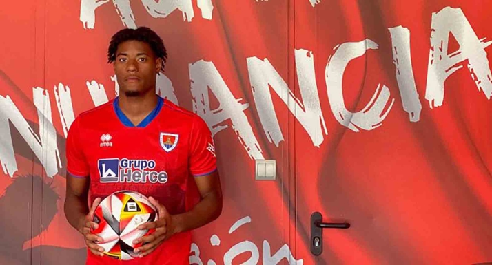 Noe Ela, del Numancia, debuta con la Selección de Guinea Ecuatorial