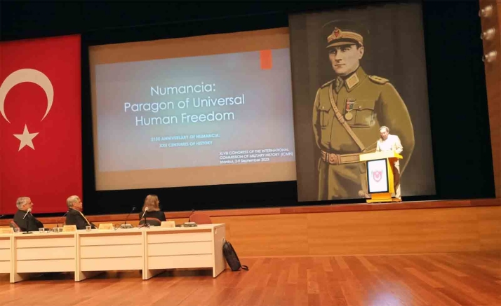 Numancia, en el Congreso Internacional de Historia Militar de Estambul