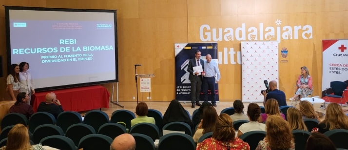 La empresa soriana Rebi recibe el ‘Premio al Fomento de la Diversidad en el Empleo’ de Cruz Roja Guadalajara