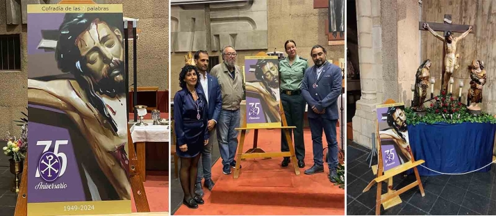 ‘525 palabras’, lema para el 75 aniversario de la cofradía de las Siete Palabras