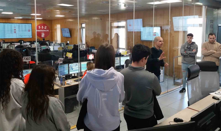 Casi 400 sorianos han conocido este año el funcionamiento del 112 de Castilla y León