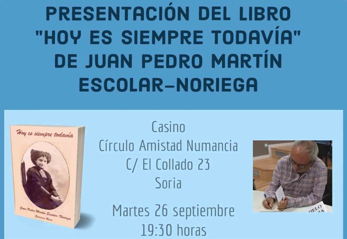 Este martes presentan un nuevo libro machadiano en el Casino 
