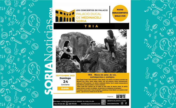 Música de raíz y contemporánea este domingo en Medinaceli