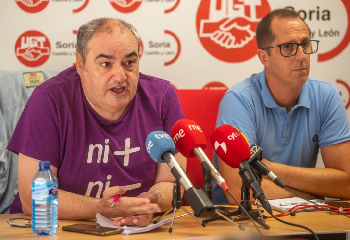 UGT no quiere depender más de la suerte para que no haya incendios forestales en Soria