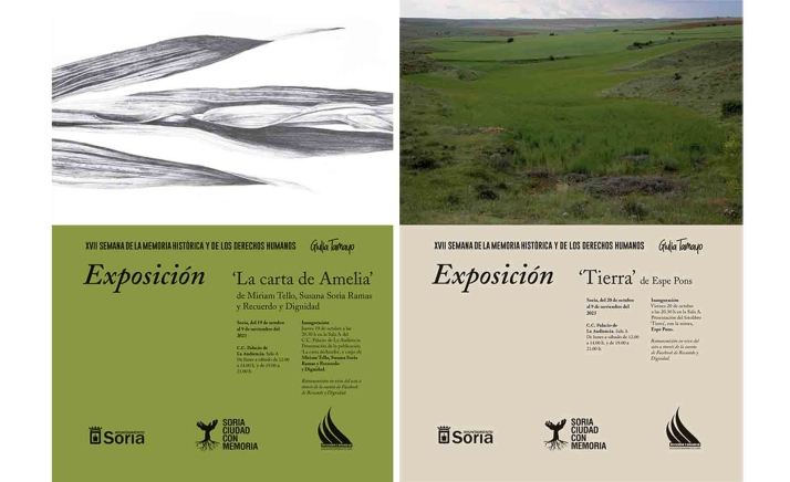 Recuerdo y Dignidad prepara la Semana de la Memoria Histórica con dos exposiciones en La Audiencia