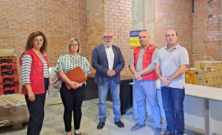 Soria recibe más de 93 toneladas de comestibles en la segunda fase del Programa 2023 de alimentos