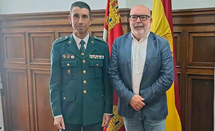 Asciende a teniente coronel el comandante y jefe de Operaciones de la Guardia Civil en Soria