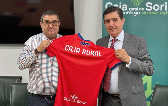 Caja Rural de Soria y CD Numancia renuevan su histórica alianza de patrocinio
