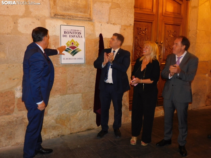 El Burgo de Osma pasa oficialmente a jugar en la Primera División de los pueblos más bonitos de España