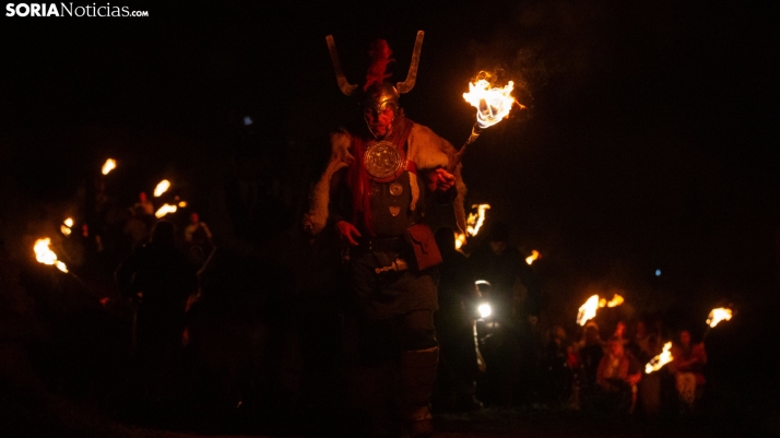 GALERÍA | El Samain regresa a Garray para oficiar la entrada en el tiempo oscuro