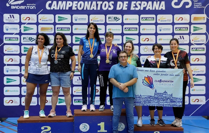 La burgense Esther Pereira, campeona de España de bádminton en el Nacional sénior