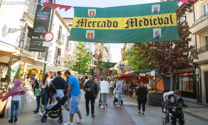 Así será, a partir de este jueves, el Mercado Medieval de Soria